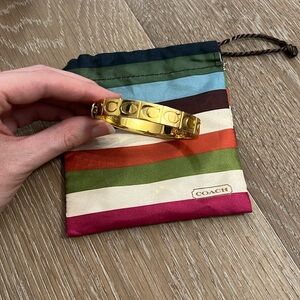 Gold Coach Bracelet